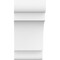 Ekena Millwork Standard New Brighton Architectural Grade PVC Rafter Tail, 5"W X 10"H X 16"L RFTP05X10X16NEB - alternate 2
